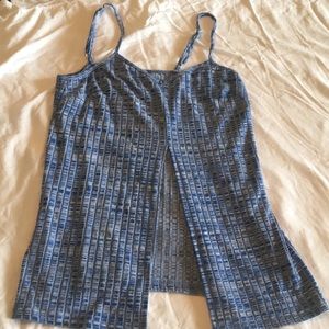 Sabo Skirt Open Front Tank Top